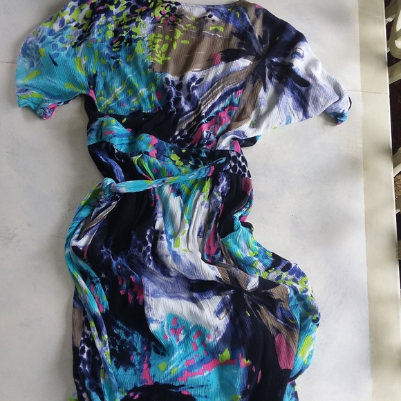 Sold, ANNE SCOTT wrap dress - Picture 2 of 3